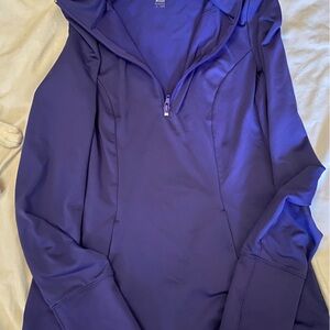 Bryzetta Purple Zip-Up Jacket